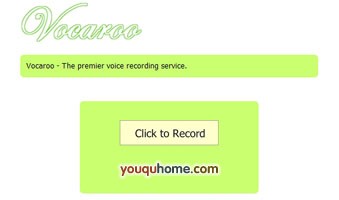 轻松发送在线语音邮件-Vocaroo