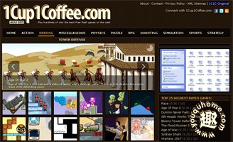国外小游戏网站合集II-1Cup1Coffee