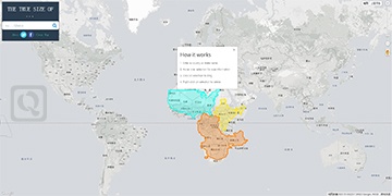 真实国土面积对比-The True Size Of ...