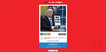 让特朗普为你颁布一道禁令-IsNowIllegal