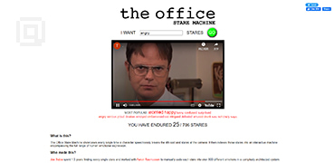 来自《办公室》里的凝视-The Office Stare Machine