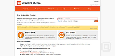 网站死链检测工具-Dead link checker