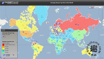 数据图形化google地图-TargetMap