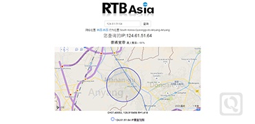 地图展示IP定位信息-RTBAsia