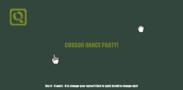 欢乐的鼠标舞会-Cursor Dance Party!