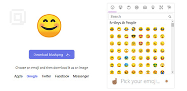 在线Emoji表情转图片-Emoji to image
