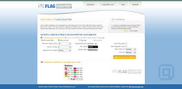 展示网站访客的所属地区-Flag Counter